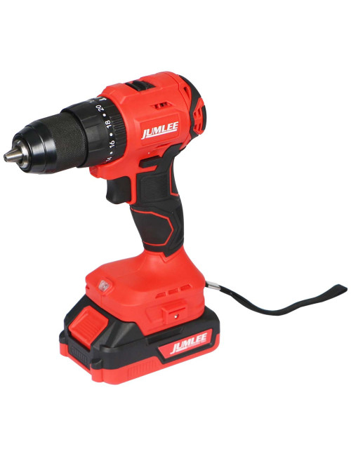 JUMLEE-J-BCDT21V/24PCS LINO CORDLESS DRILL 13MM 21V /24PCS 2 BATTERY