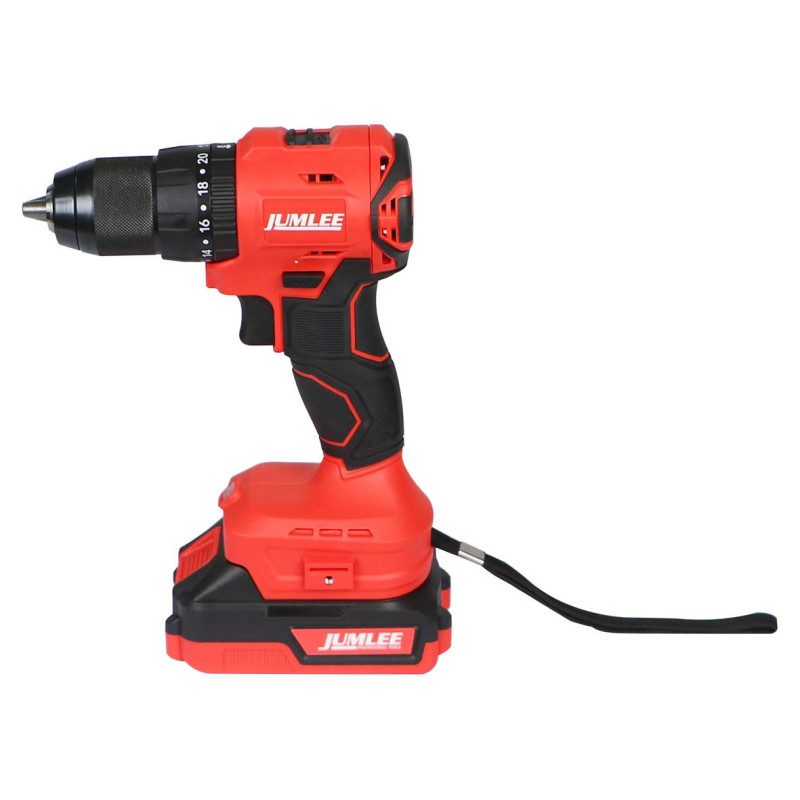 JUMLEE-J-BCDT21V/24PCS LINO CORDLESS DRILL 13MM 21V /24PCS 2 BATTERY