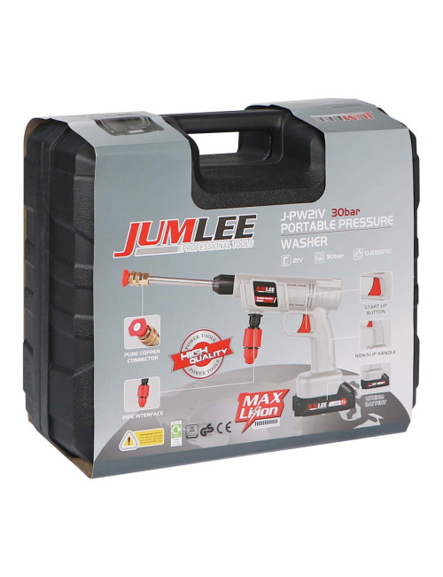 JUMLEE J-PW21V 21V LINO CORDLESS PRESSURE WASHER