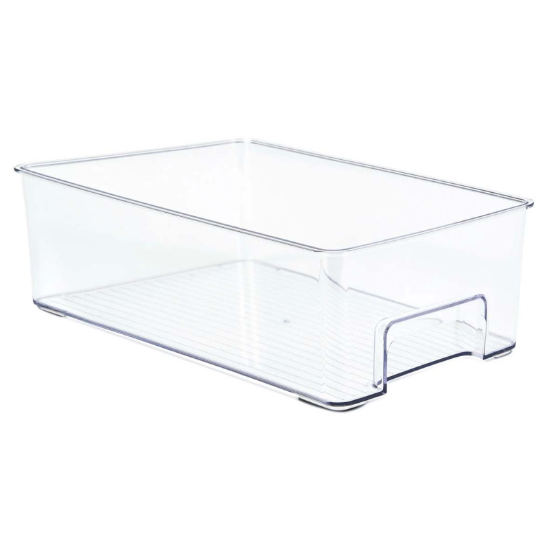 NA-75513-P/XT-9010 36.3X20.8X11CM صندوق تخزين ثلاجة شفاف
