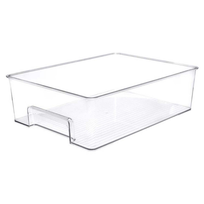 NA-75513-P/XT-9010 36.3X20.8X11CM صندوق تخزين ثلاجة شفاف