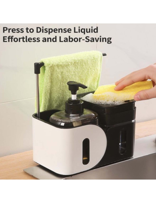 NA-75251-P SOAP DISPENSER WITH SINK ORGANIZER
