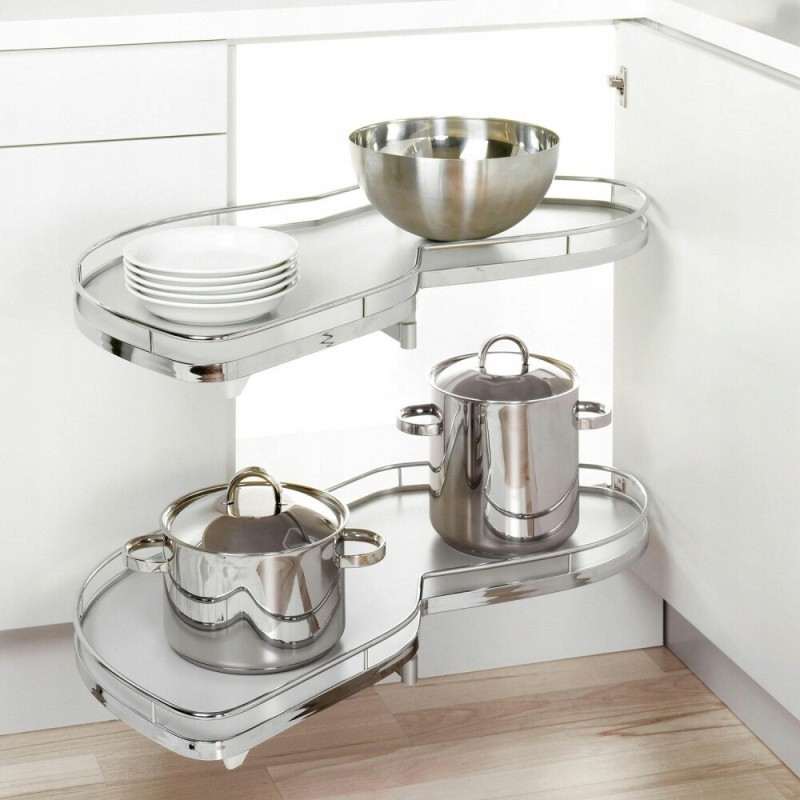 S180B MOVABLE KITCHEN STORAGE RACK 2 STEPS