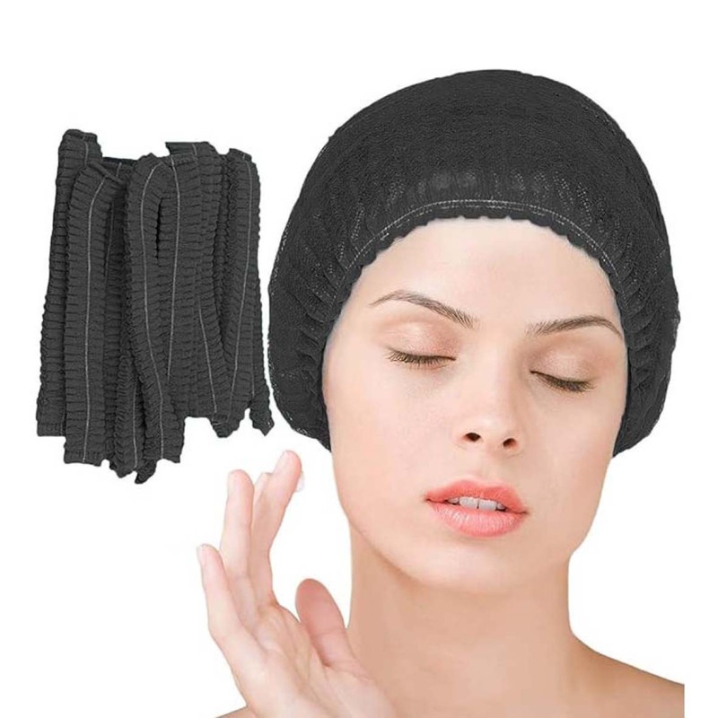 256044 غطاء للراس 100 حبة اسود