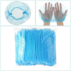 255917 غطاء للراس 100 حبة ازرق