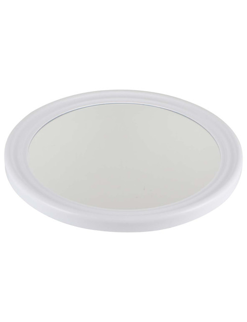 ROUND MIRROR WHITE
