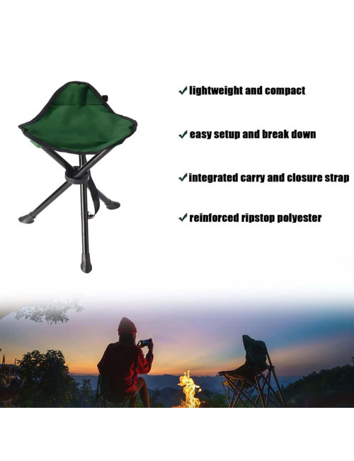 F005 CAMPING TRIANGLE STOOL