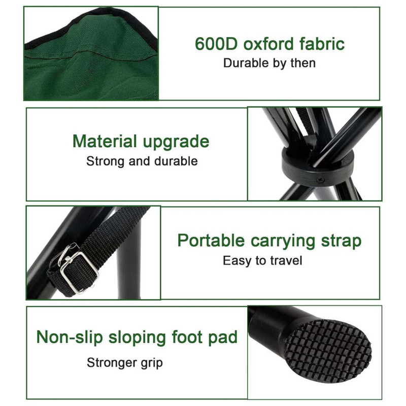 F005 CAMPING TRIANGLE STOOL