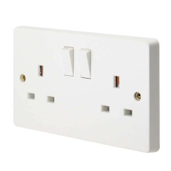 SOCKET DOUBLE 13 AMP