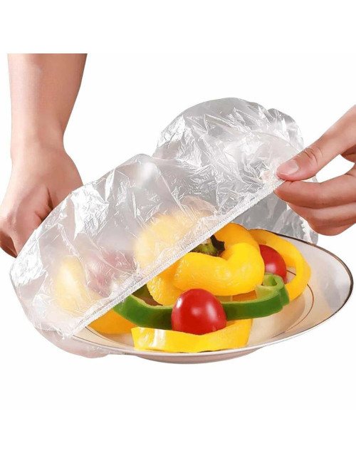 REUSABLE ELASTIC FOOD STORAGE COVERS 200PCS