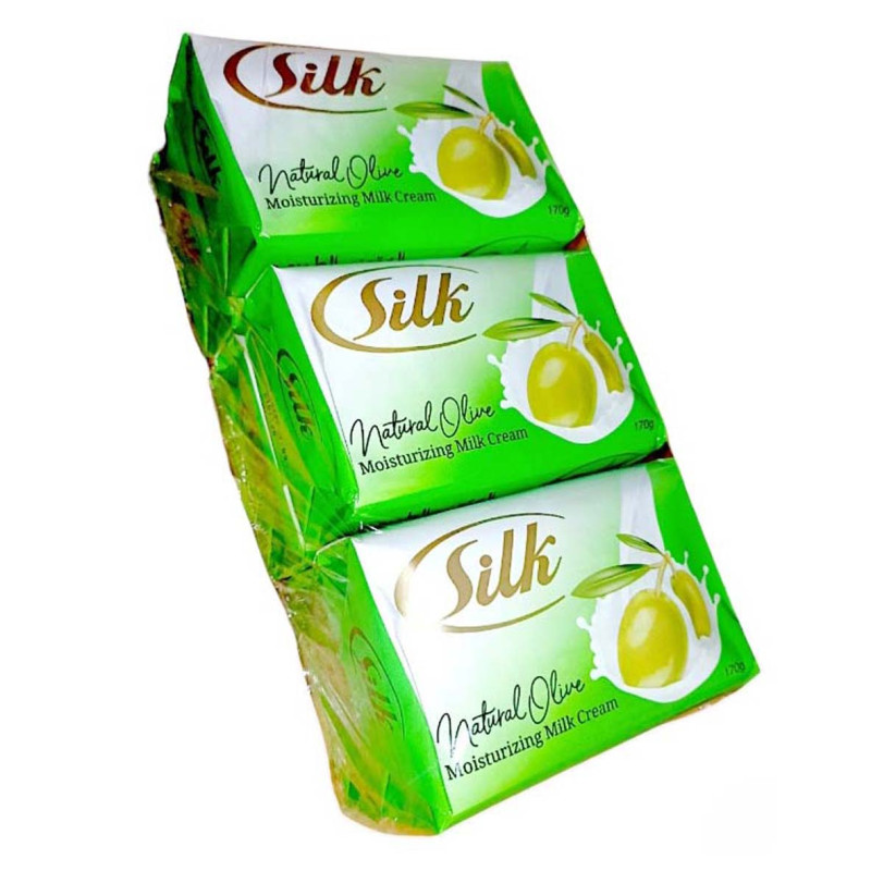 SILK صابون غسيل الايدي 170 جرام 6 حبة