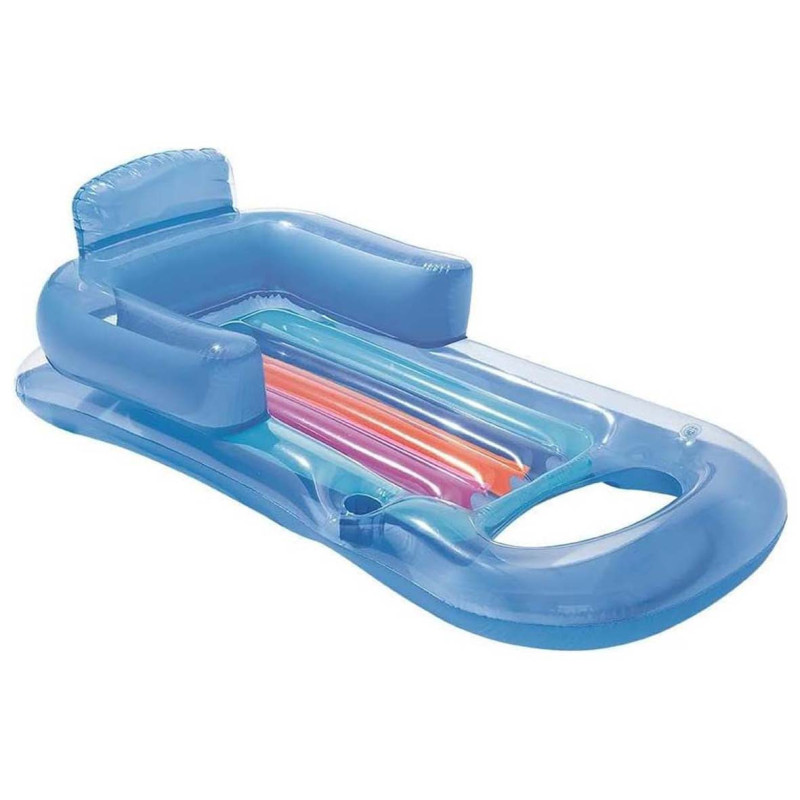 BESTWAY 43028 LOUNGER,INFLATED POOL FLOAT & SWING 84X1.61CM