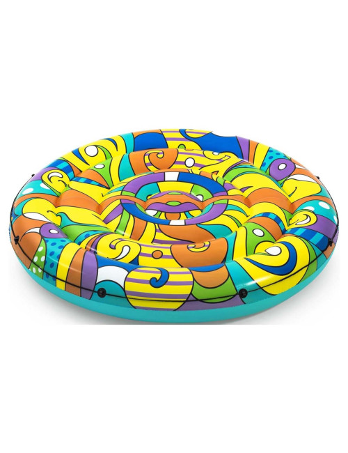 BESTWAY 43195 LOUNGER,INFLATED POOL FLOAT & SWING 62X1.88CM