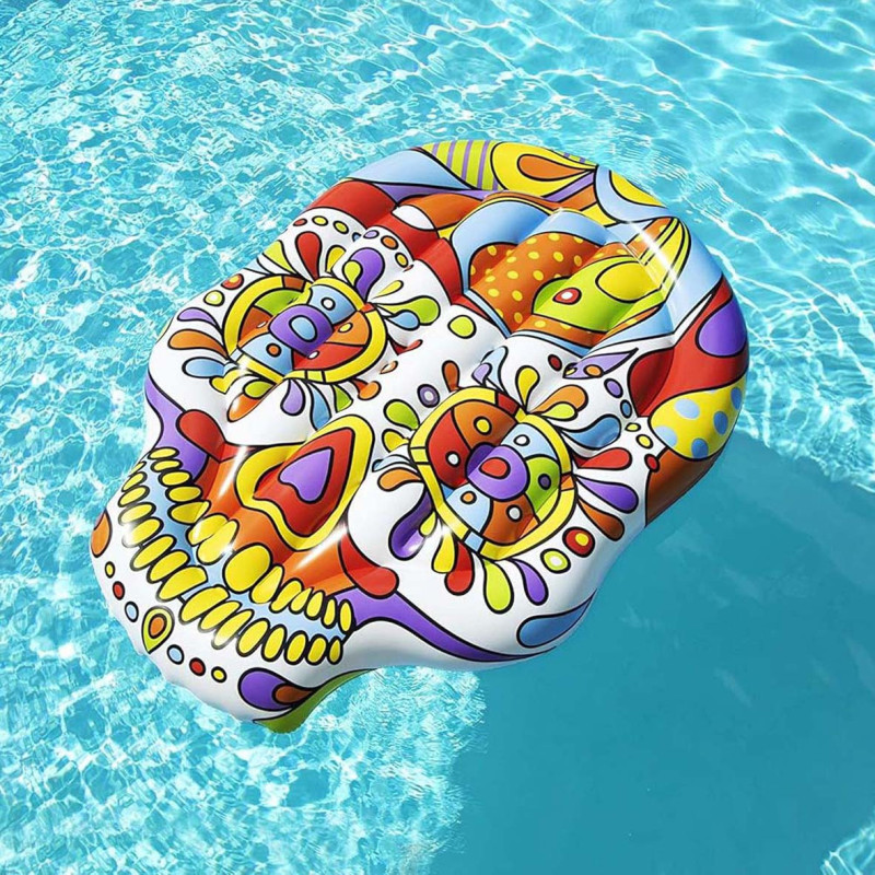 BESTWAY 43194 LOUNGER,INFLATED POOL FLOAT & SWING 141X1.93CM