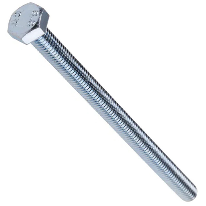 GALVANIZED HEX BOLT-MS-WZP 6 × 90 MM