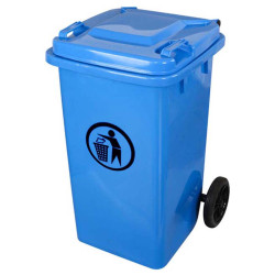 YY-240G2-1 DUSTBIN 240 LTR BLUE