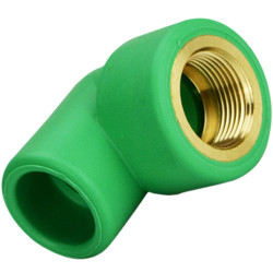 PPR ELBOW WITH THREAD 3/4" x 1/2" MODEL ADASANI