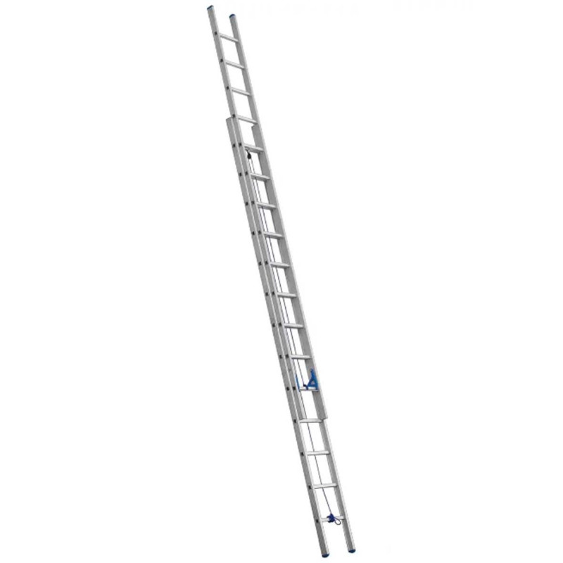 CDL-23 ALU. LADDER W/ ROPE 2 SECTION 6.10-11.60 MTR