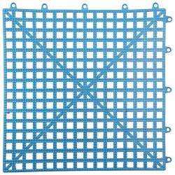 ارضيات بلاستيك 30 × 30 × 13ملى ازرق