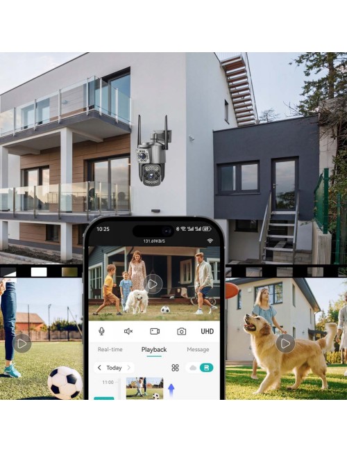 V380 PRO-SMART HOME CAMERA كاميرا مراقبة خارجية