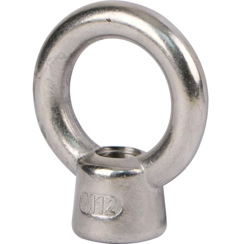 STAINLESS STEEL JIS 1169 EYE NUT 12 MM