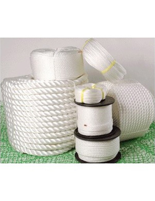 SILK ROPE PPMF (NORMAL) 3 STRAND 8MM X 50 YDS