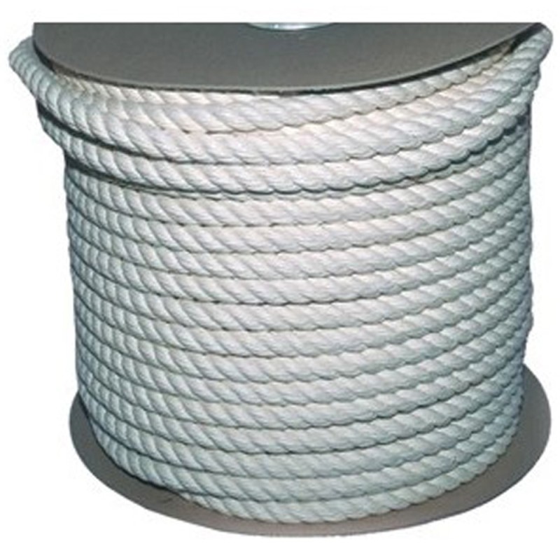 SILK ROPE PPMF (NORMAL) 3 STRAND 8MM X 50 YDS