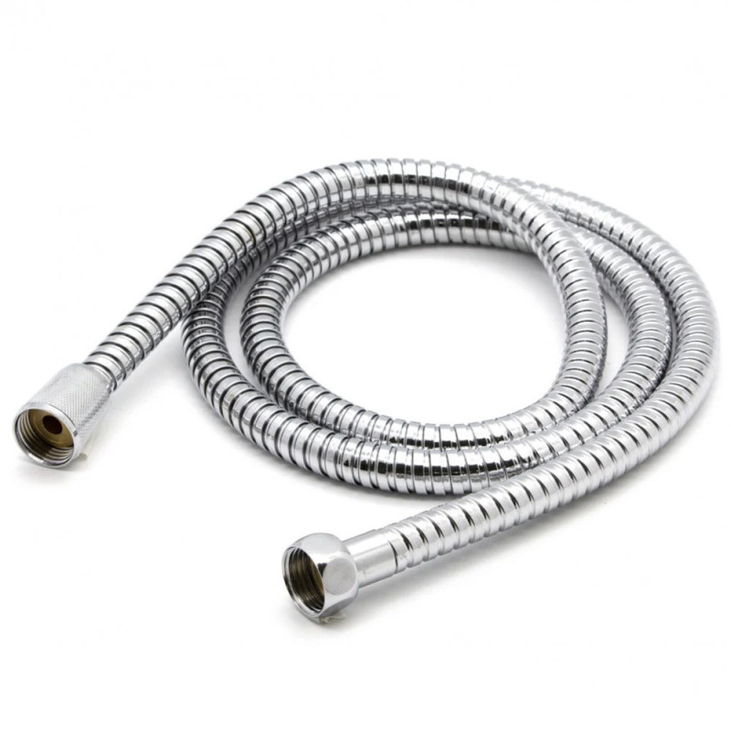 FLEXIBLE SHATTAF PIPE CHROME 120 CM