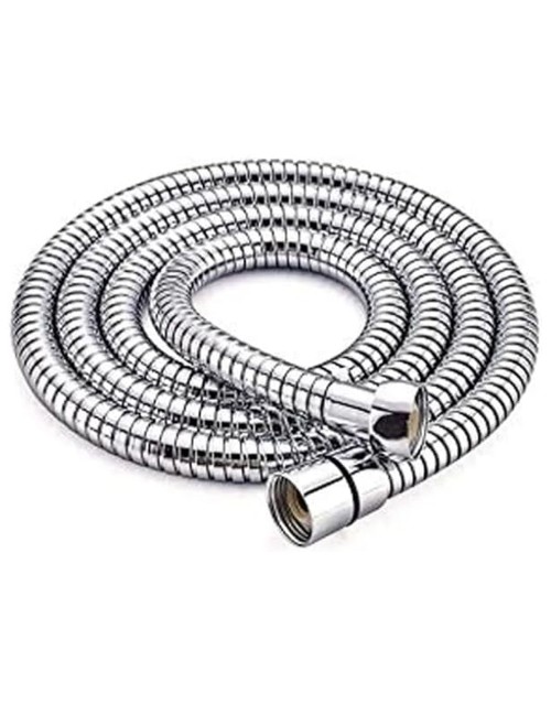 FLEXIBLE SHATTAF PIPE CHROME 120 CM