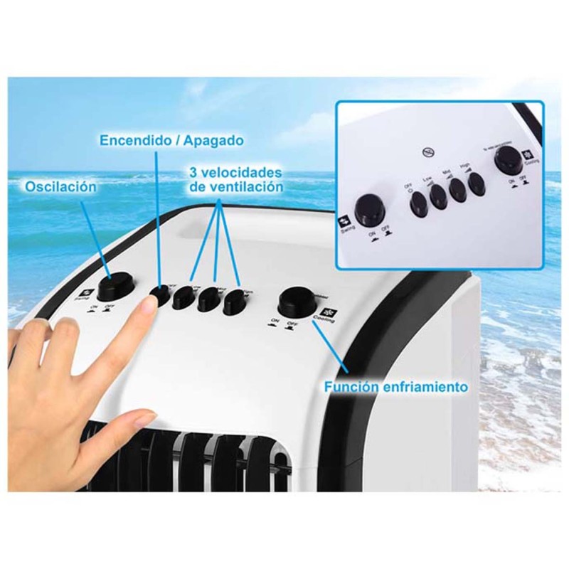 DENX DX2539 PORTABLE WATER-OPERATED DESERT AIR CONDITIONER