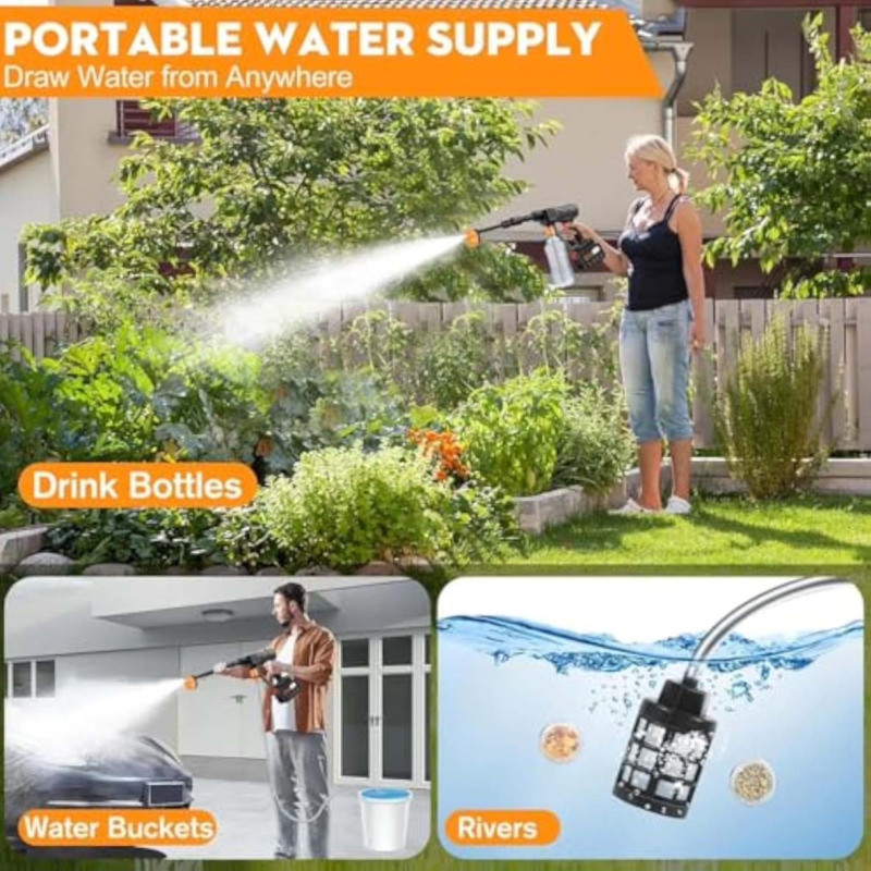 DENX DX1800 12V DC مضخة غسيل سيارة CHN