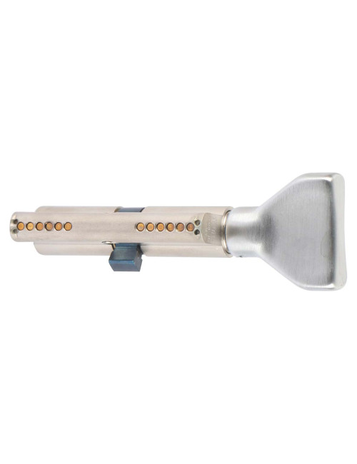 FF SY257078 ALUM. DOOR CYLINDER NICKEL 69MM H.D