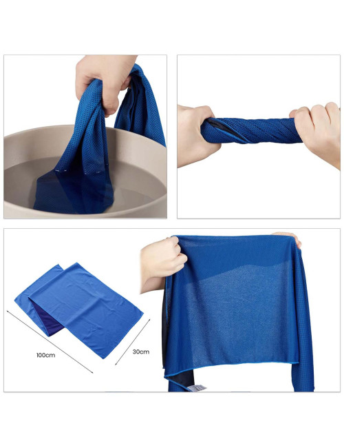 COOL TOWEL 100 X 30 MULTI-COLOUR