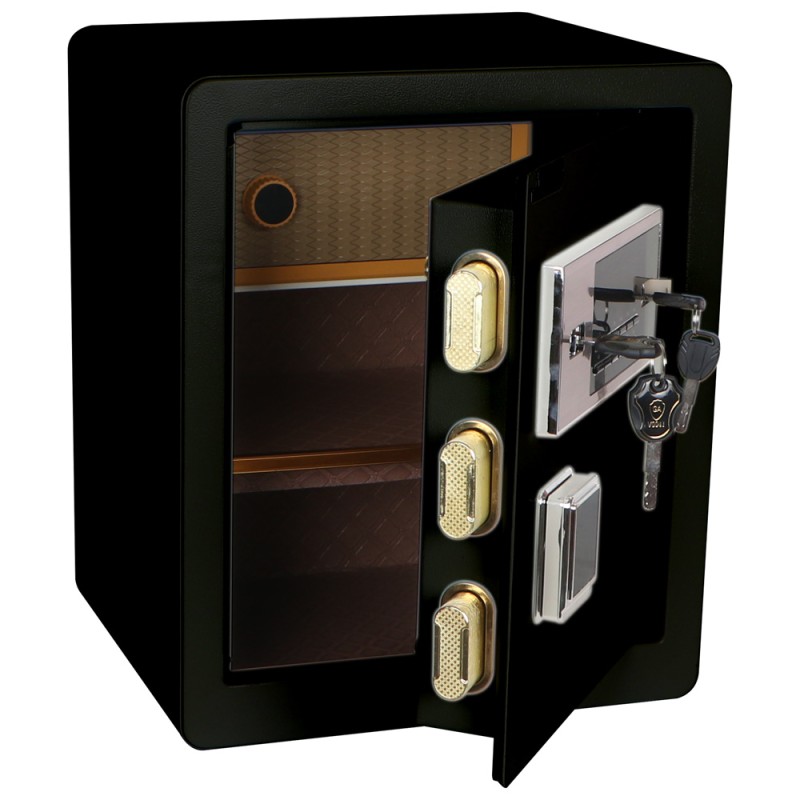 AM-45 PASSWORD 45×38×30CM صندوق تجورى اسود