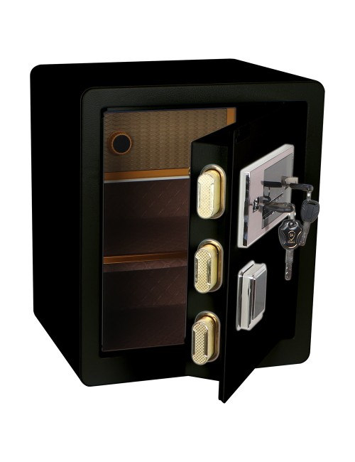 AM-45 PASSWORD LOCKER SAFE BLACK 45×38×30CM