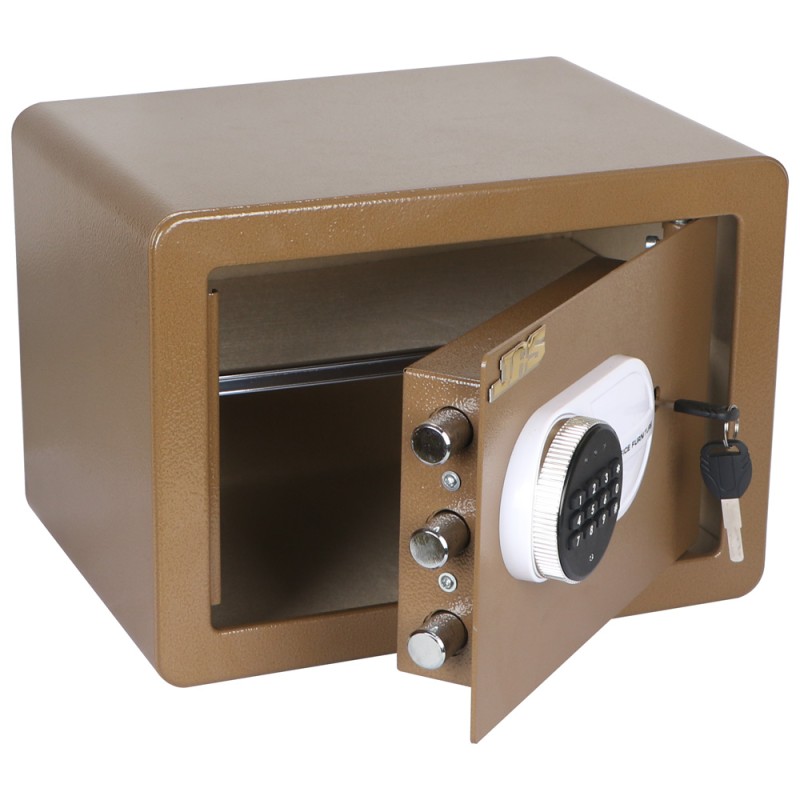 XC-25 PASSWORD LOCKER SAFE BRWON25×35×25CM