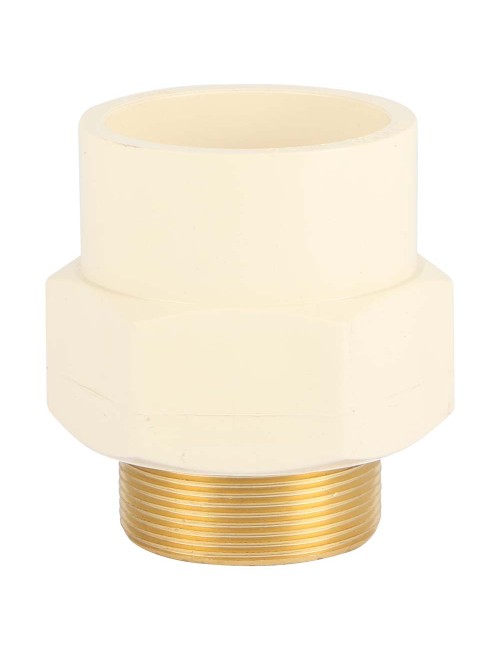 PVC MALE THREADED ADAPTOR BRASS 2"