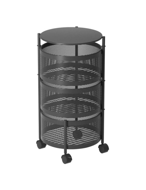 NW-31413 KICHEN 3 LAYER ROUND BASKET