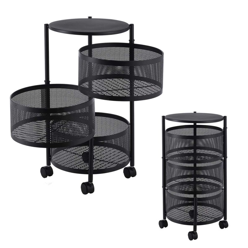 NW-31413 KICHEN 3 LAYER ROUND BASKET