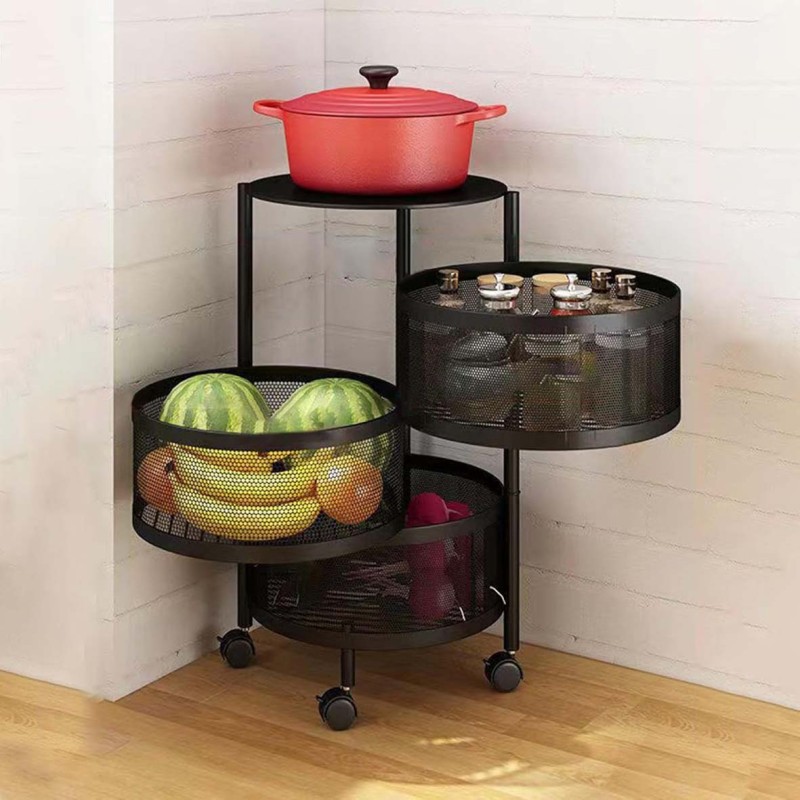 NW-31413 KICHEN 3 LAYER ROUND BASKET