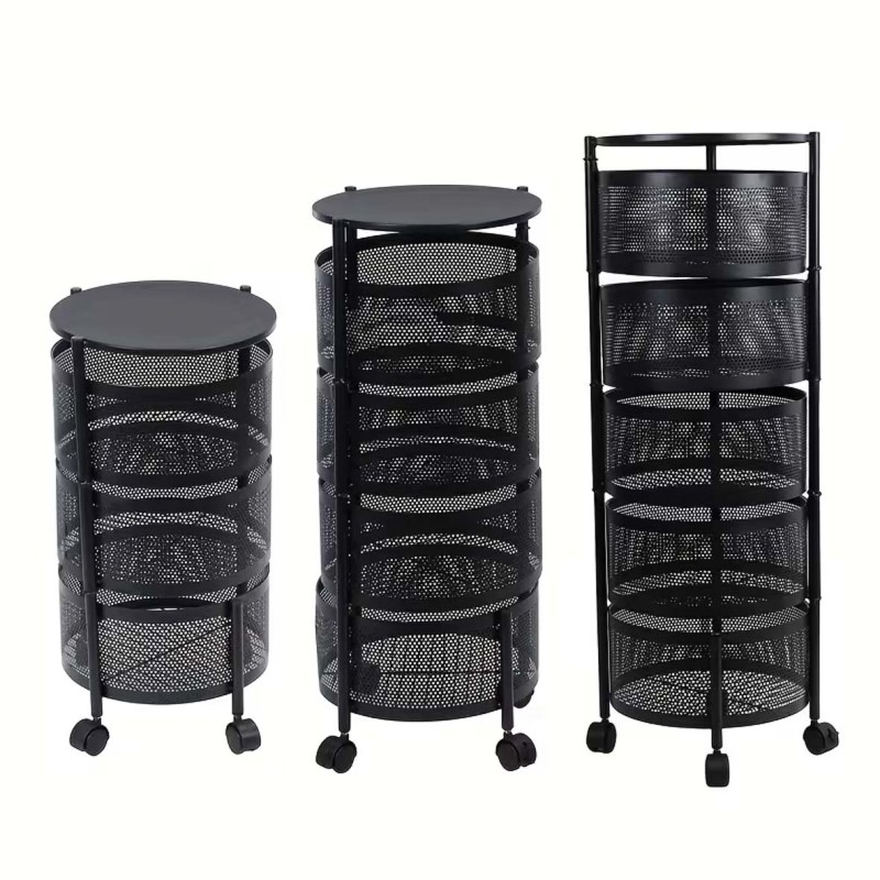 NW-31413 KICHEN 3 LAYER ROUND BASKET