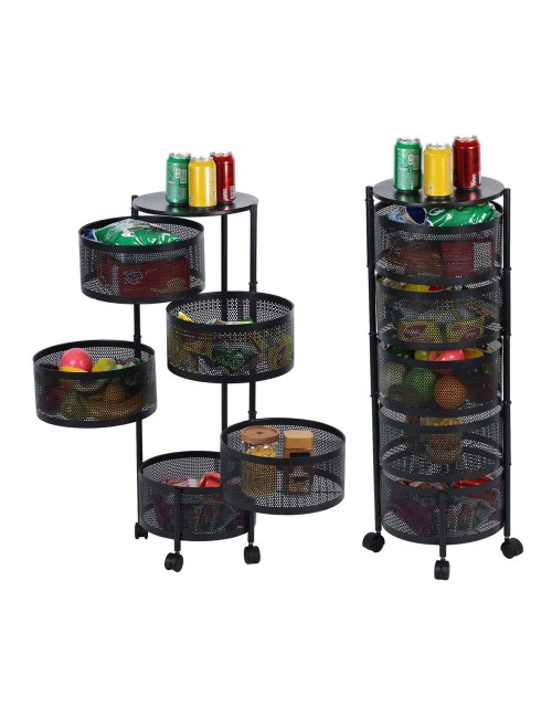 NW-31415 KICHEN 5 LAYER ROUND BASKET