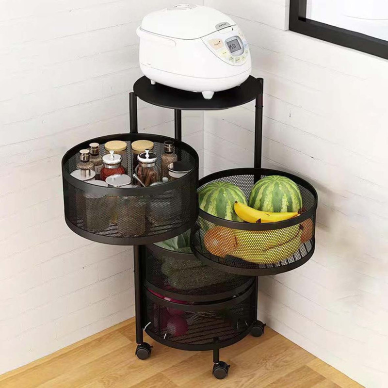 NW-31414 KICHEN 4 LAYER ROUND BASKET