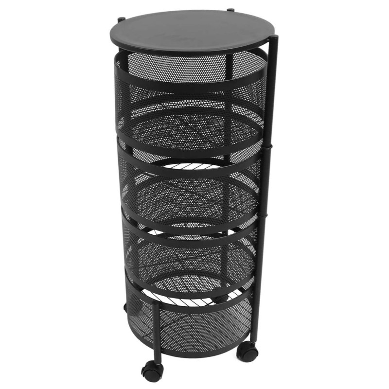 NW-31414 KICHEN 4 LAYER ROUND BASKET