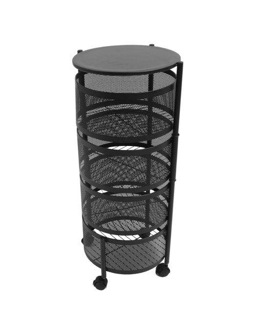NW-31414 KICHEN 4 LAYER ROUND BASKET