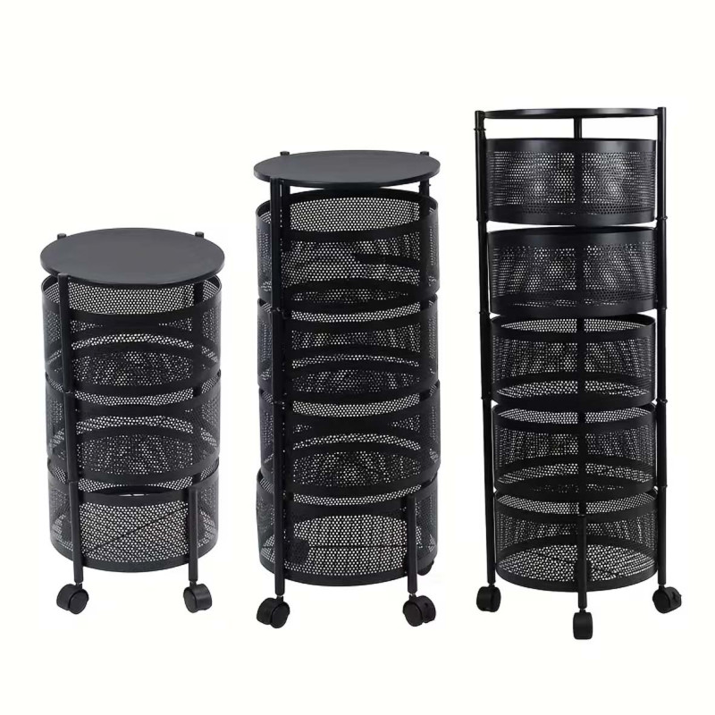 NW-31414 KICHEN 4 LAYER ROUND BASKET