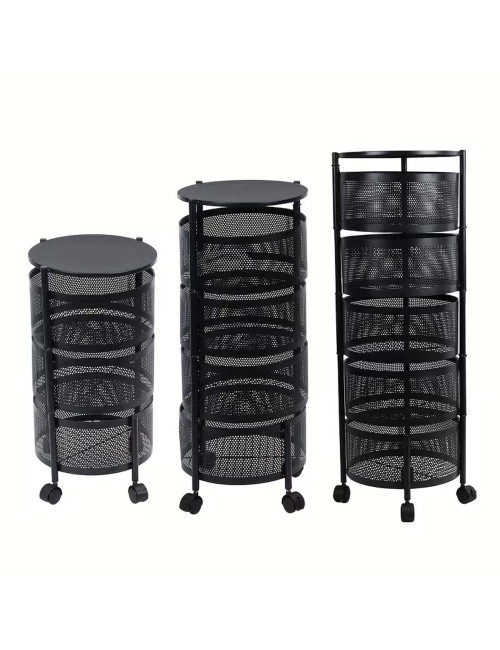 NW-31414 KICHEN 4 LAYER ROUND BASKET