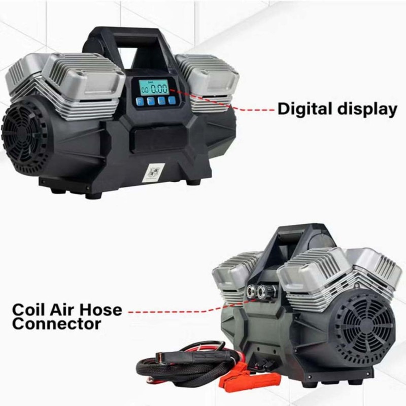 WM102-45H 4 CYLENDER DC 12V 150PSI 400L/M كمبريسر