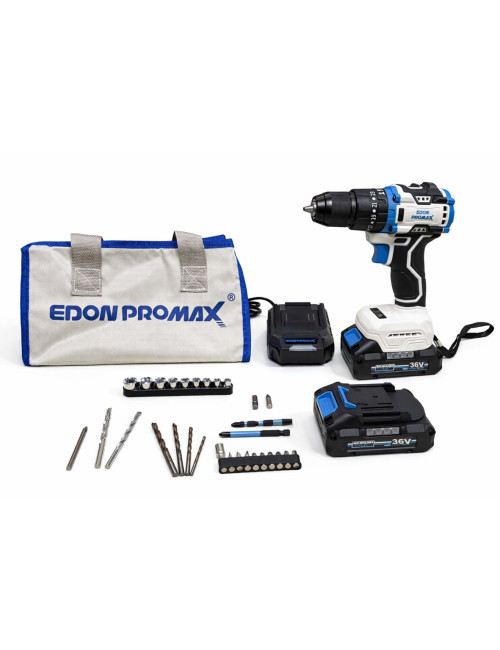 EMP-36A EDON 36V 13MM دريل باتري 36 فولت 2 بطارية