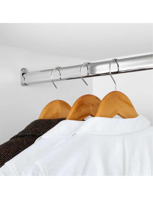 CHROME OVEL SHAPE SHAPE DECORATIVE PIPE 3 MTR